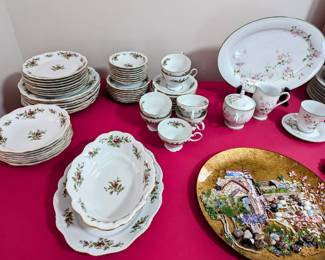 Haviland Moss Rose China.