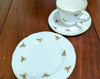 Pall Mall English China trio - 6 sets.