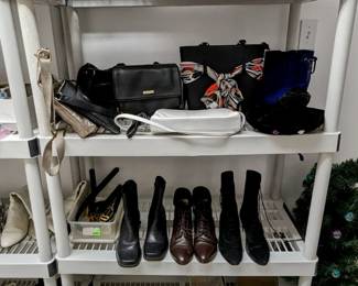 GREAT Purses and Boots and Shoes - sizes 7.5 - 8.