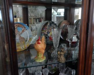 Miscellaneous Crystal, Plates and Other Figurines