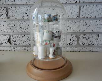 Thimbles in Glass Dome