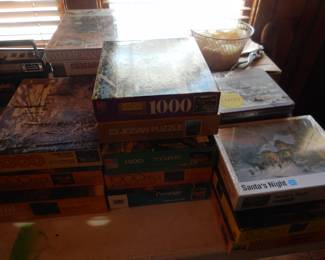 Puzzles - some never opened