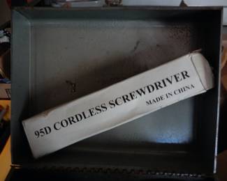 Cordless Screwdriver