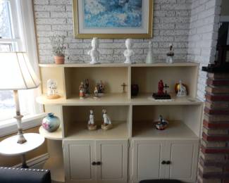 Book Cases & Miscellaneous Figurines