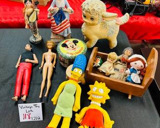 Vintage dolls figures