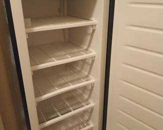 Frigidaire upright freezer - great space saving size