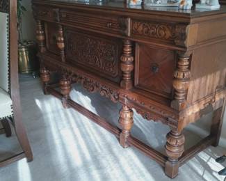 English Tudor Sideboard