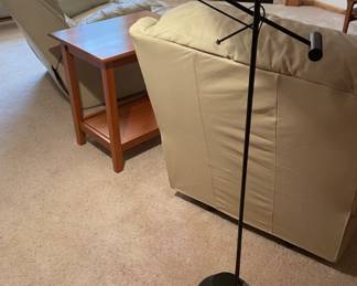 SOLD….Vintage Floor Lamp with Articulated Arm 