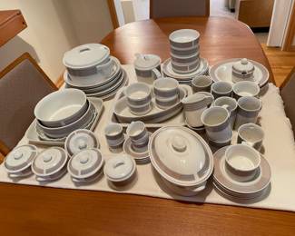 $150.00…………Mikasa Intaglio “Tracings”  Set of China 