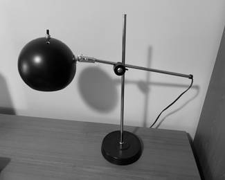 SOLD……..$150.00………..Vintage Eyeball Lamp 