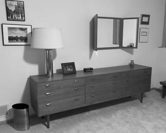 SOLD………Kai Kristiansen 9 Drawer MCM Teak Dresser Beautiful Condition (Mirror Sold Separately)