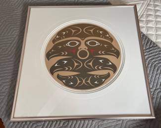 SOLD………….Hawk Spirit” by Susan A. Point 28/199 see following photos 