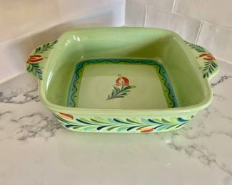 $30 - Gail Pittman Provence baker - 10" L (with handles) by 8 " D