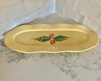 $20 - Southern Living At Home Siena Tidbit Oval Tray 15 1/2" x 6 1/2" Gail Pittman