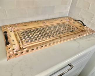 $40 - Southern Living at Home French Quarter Tray Display Platter - 24" x 12"