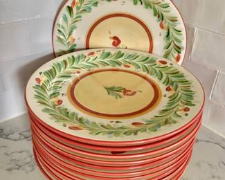 $16 each - 12 available - Gail Pittman Siena Garland Dinner Plate Southern Living At Home 