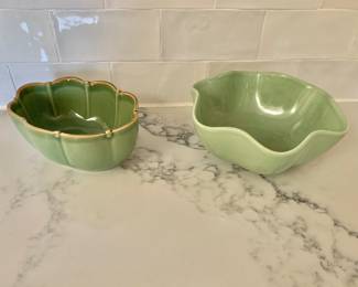 Scalloped bowls 