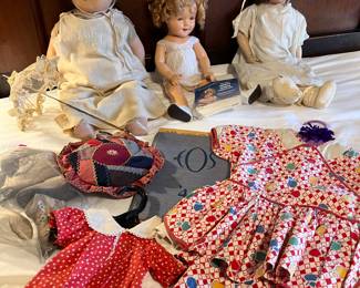 Vintage dolls and accessaries  