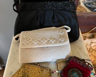 Vintage evening bags and purses