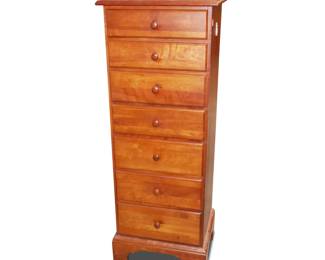 Vintage Cherry 7-Drawer Lingerie Chest
