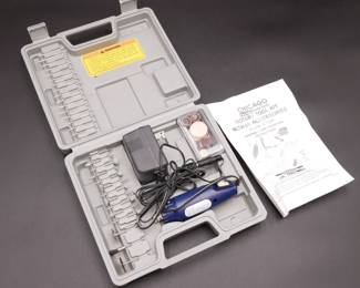 Chicago Electric Rotary Tool Kit w/60 Accessories
