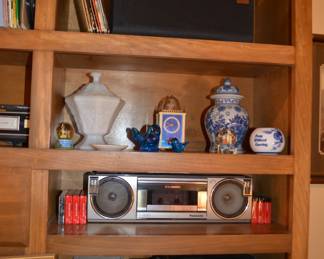 boom box - cassette player - decor  - VCR