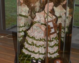 lovely porceline collector doll