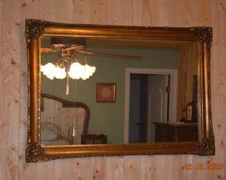 Nice gold edge mirror