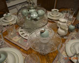 Crystal and glassware 