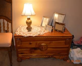 beautiful cedar chest