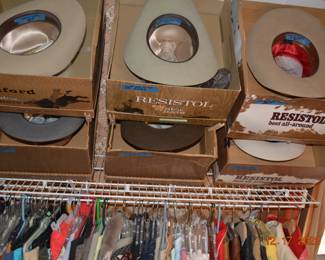 Bradford, Stetson, and Resistol Cowboy Hats