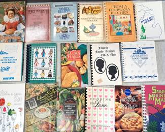 COOKBOOKS LOT