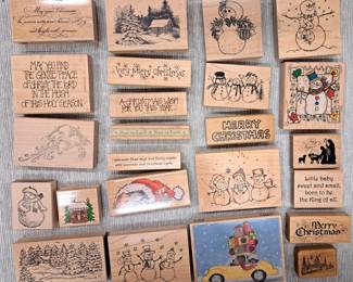 SCRAPBOOKING CARDMAKING RUBBER STAMPS 