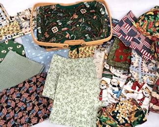 FABRIC DECOR LOT