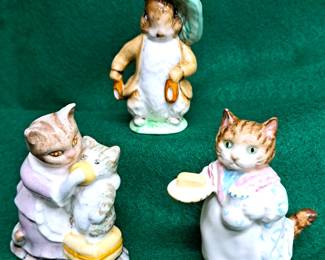 BEATRIX POTTER ROYAL DOULTON FIGURINES