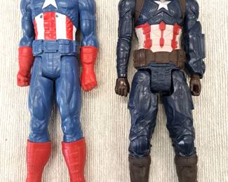 CAPTAIN AMERICAN ACTION FIGURES 11" TALL 