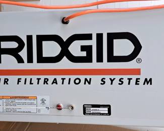 RIDGID AIR FILTRATION SYSTEM