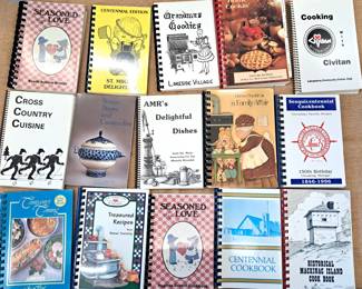 COOKBOOKS LOT