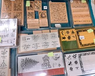 CARD MAKING SCRAPBOOKING RUBBER STAMPS STAMPIN UP