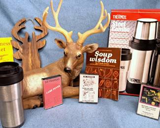 THERMOS & DEER LOT W YOOPERS TAPES