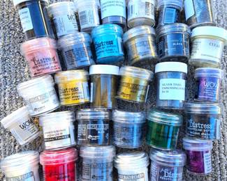 CARD MAKING SCRAPBOOKING GLITTER 