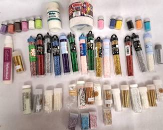 CARD MAKING SCRAPBOOKING GLITTER CRAFT  LOT NEW IN PKGS