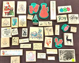 RUBBER STAMPS LOT