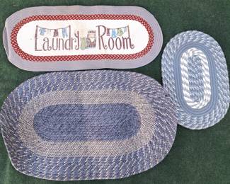 BRAIDED RUG LOT