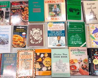 COOKBOOKS LOT
