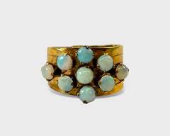 Fine 14K Opal Ring Size 5.75
