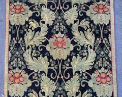 Large Gurash Black 9ft Square Area Rug Made in Nepal
