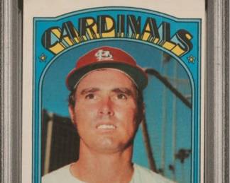 Steve Carlton - 1972 Topps - Hall of Fame Pitcher - Graded Very Good - PSA 3 - $49.00