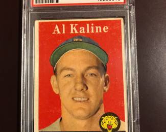 Al Kaline 1958 Topps - Hall of Fame Outfielder - Graded Good - PSA 2 - $59.00