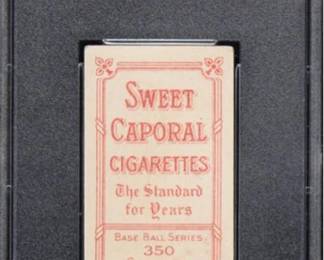Ed Cicotte - 1909-11 T206 - Sweet Caporal Back - PSA 4 - $799.00